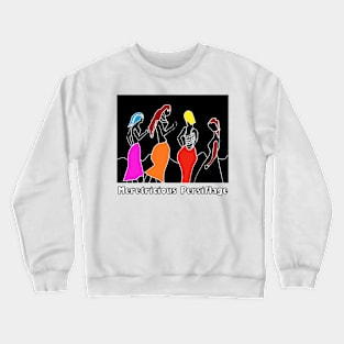 Four Sisters Out for the Evening Crewneck Sweatshirt